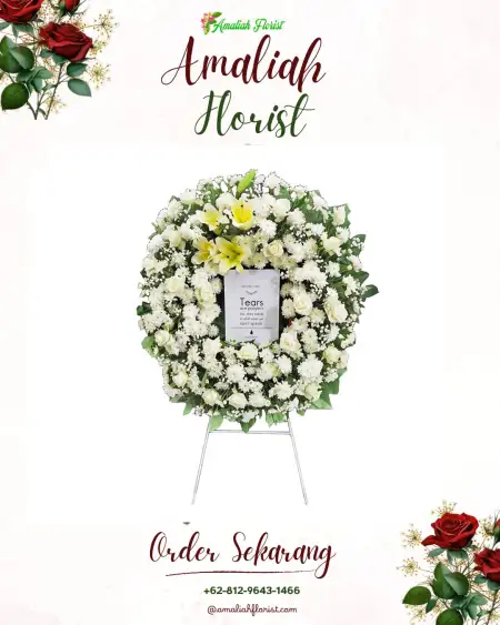 Krans Bunga Duka Pasak Talawang